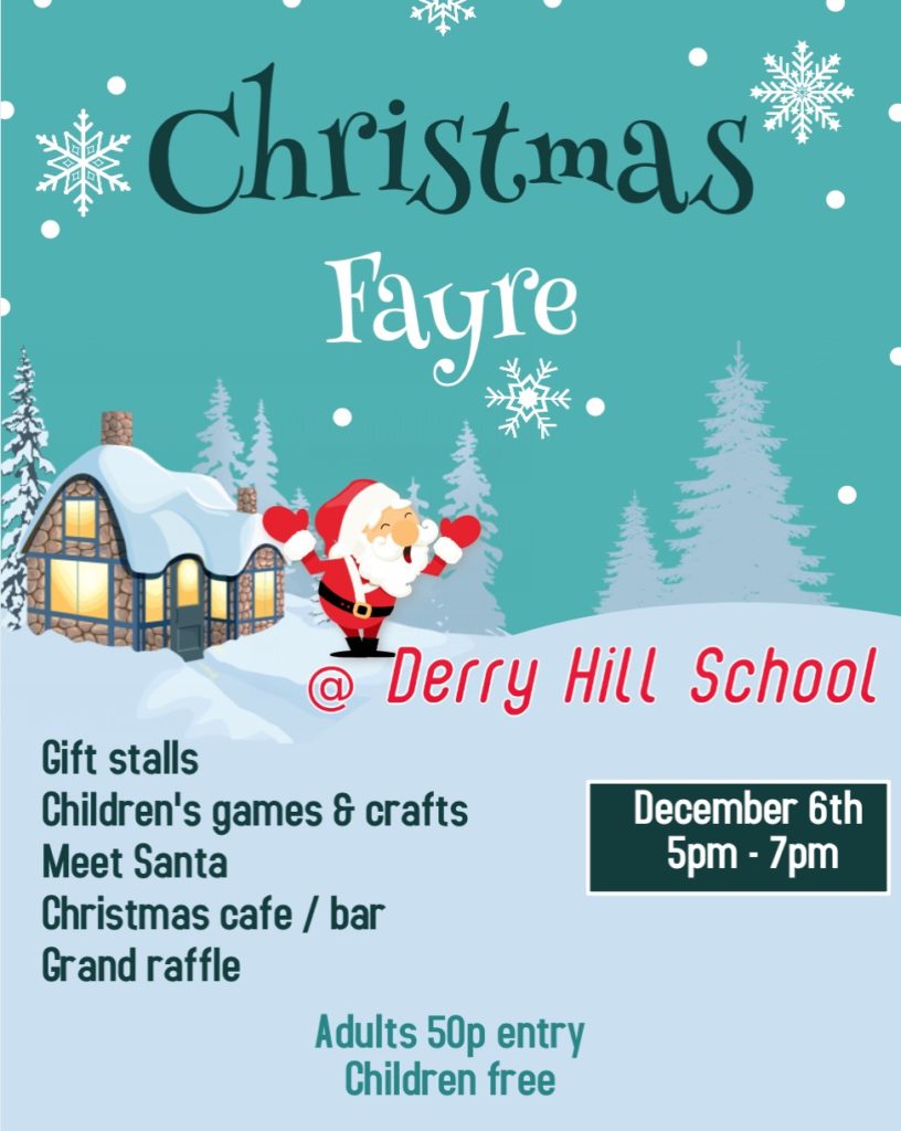 Derry Hill School Christmas Fayre – The Marden Vale Team Ministry